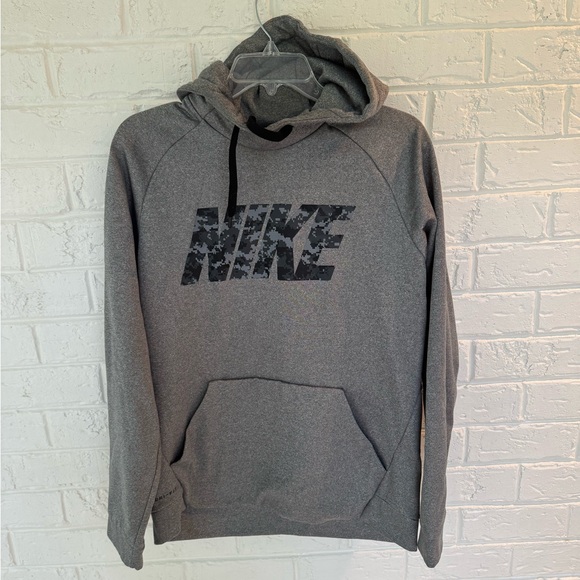 Nike Heather Gray Dri-FIT Sweatshirt - Picture 1 of 3